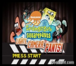 SpongeBob SquarePants - Lights, Camera, PANTS! ROM (ISO) Download